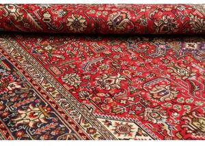Tappeto Tabriz Stilizzato Rosso Avorio 198x293 Cm