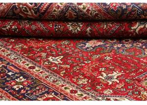 Tappeto Tabriz Stilizzato Rosso Blu Scuro 204x286 Cm