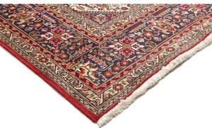 Tappeto Tabriz Stilizzato Rosso Avorio 198x293 Cm