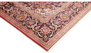 Tappeto Ardakan Medaglione Floreale Rosso Blu Scuro 215x308 Cm