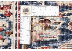 Tappeto Nadjafabad Medaglione Floreale Rosso Blu Scuro 260x356 Cm