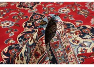 Tappeto Nadjafabad Medaglione Floreale Rosso Blu Scuro 260x356 Cm