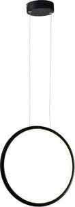 Lampada a sospensione LED Ragi nera 18W, bianco neutro, 1440 lm, acrilico, dimensioni: 120x33x12 cm, IP20, Reality
