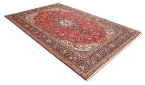 Tappeto Tabriz Stilizzato Rosso Avorio 198x293 Cm
