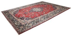 Tappeto Nadjafabad Medaglione Floreale Rosso Blu Scuro 260x356 Cm