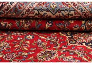 Tappeto Ardakan Medaglione Floreale Rosso Blu Scuro 252x350 Cm