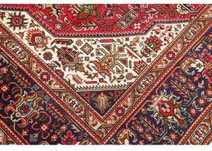 Tappeto Tabriz Stilizzato Rosso Blu 200x300 Cm