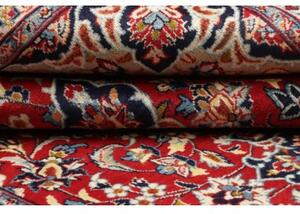 Tappeto Nadjafabad Medaglione Floreale Rosso Blu Scuro 215x340 Cm