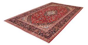 Tappeto Ardakan Medaglione Floreale Rosso Blu Scuro 200x312 Cm