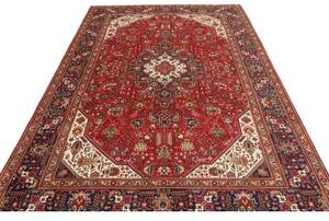 Tappeto Tabriz Stilizzato Rosso Blu 200x300 Cm