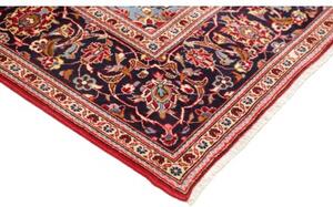 Tappeto Ardakan Medaglione Floreale Rosso Blu Scuro 200x312 Cm