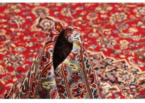 Tappeto Ardakan Medaglione Floreale Rosso Blu Scuro 252x350 Cm