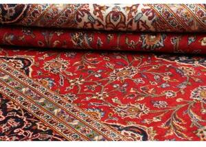 Tappeto Ardakan Medaglione Floreale Rosso Blu Scuro 243x342 Cm