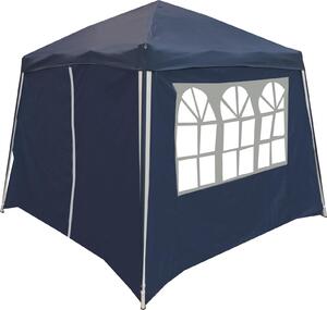 Lifetime Tenda da giardino 3x3 m impermeabile - Padiglione da giardino con pareti laterali - Ideale per il giardino e le feste - Tenda da festa pieghevole - Blu