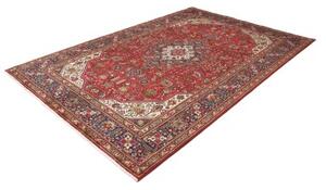 Tappeto Tabriz Stilizzato Rosso Blu 200x300 Cm