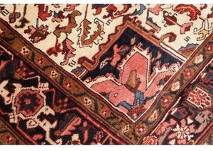Tappeto Gorawan Stilizzato Rosso Blu Scuro 212x305 Cm