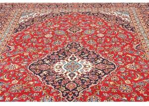 Tappeto Ardakan Medaglione Floreale Rosso Blu Scuro 250x356 Cm