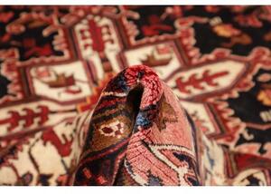 Tappeto Gorawan Stilizzato Rosso Blu Scuro 212x305 Cm