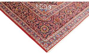 Tappeto Ardakan Medaglione Floreale Rosso Blu Scuro 198x298 Cm