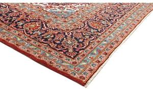 Tappeto Ardakan Medaglione Floreale Rosso Blu Scuro 250x356 Cm
