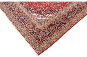 Tappeto Ardakan Medaglione Floreale Rosso Blu Scuro 250x356 Cm