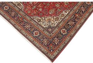 Tappeto Tabriz Stilizzato Rosso Blu Scuro 200x300 Cm