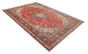 Tappeto Tabriz Stilizzato Rosso Blu Scuro 200x300 Cm