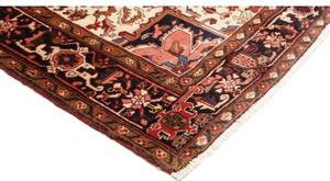 Tappeto Gorawan Stilizzato Rosso Blu Scuro 212x305 Cm