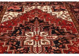 Tappeto Gorawan Stilizzato Rosso Blu Scuro 212x305 Cm