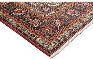 Tappeto Tabriz Stilizzato Rosso Blu Scuro 200x300 Cm