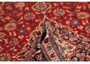 Tappeto Ardakan Medaglione Floreale Rosso Blu Scuro 194x310 Cm