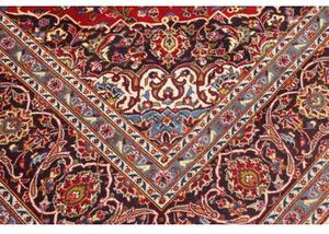 Tappeto Ardakan Medaglione Floreale Rosso Blu Scuro 240x330 Cm