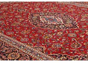 Tappeto Ardakan Medaglione Floreale Rosso Blu Scuro 240x330 Cm