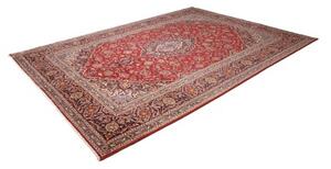 Tappeto Ardakan Medaglione Floreale Rosso Blu Scuro 240x330 Cm