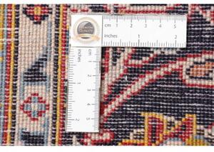 Tappeto Ardakan Medaglione Floreale Rosso Blu Scuro 250x356 Cm