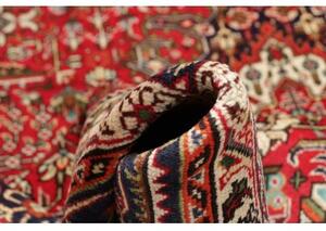 Tappeto Tabriz Stilizzato Rosso Blu Scuro 206x300 Cm