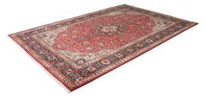 Tappeto Tabriz Stilizzato Rosso Blu Scuro 206x300 Cm