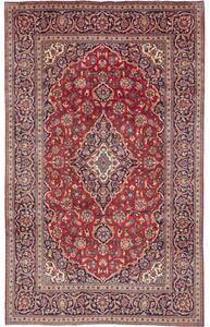 Tappeto Ardakan Medaglione Floreale Rosso Blu Scuro 194x310 Cm