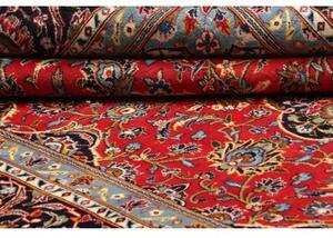 Tappeto Ardakan Medaglione Floreale Rosso Blu Scuro 250x356 Cm