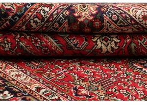 Tappeto Tabriz Stilizzato Rosso Blu Scuro 206x300 Cm