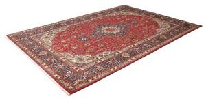 Tappeto Tabriz Stilizzato Rosso Blu Scuro 200x297 Cm
