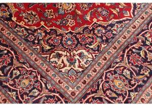 Tappeto Ardakan Medaglione Floreale Rosso Blu Scuro 194x310 Cm