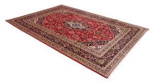 Tappeto Ardakan Medaglione Floreale Rosso Blu Scuro 200x285 Cm