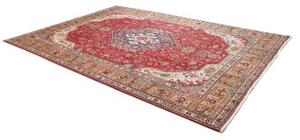 Tappeto Tabriz Stilizzato Rosso Blu 252x350 Cm