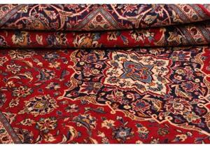 Tappeto Ardakan Medaglione Floreale Rosso Blu Scuro 194x310 Cm