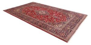 Tappeto Ardakan Medaglione Floreale Rosso Blu Scuro 194x310 Cm