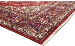 Tappeto Tabriz Stilizzato Rosso Blu Scuro 200x300 Cm