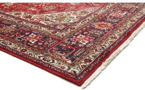 Tappeto Tabriz Stilizzato Rosso Blu 203x304 Cm