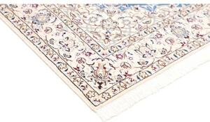 Tappeto Nain 9la Medaglione Floreale Blu Avorio 132x205 Cm