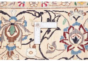 Tappeto Nain 9la Medaglione Floreale Blu Notte Avorio 167x236 Cm
